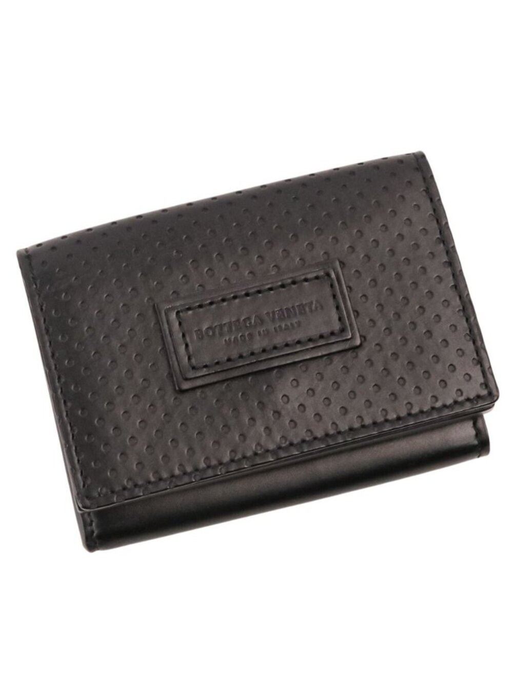 Bottega Veneta Leggero Compact Wallet Black